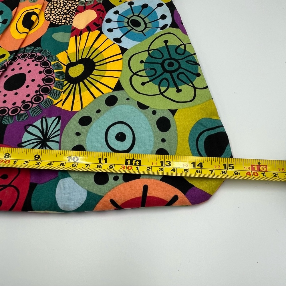 Colorful Patterned Women's Shoulder Bag Vibrant Fun Boho Festival Funky Unique - Picture 5 of 9